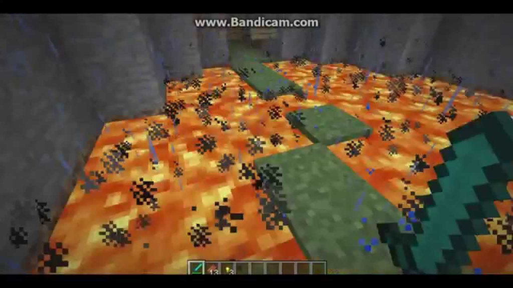 This is a screenshot of Mr.Beasts first video, playing on a Minecraft Server
