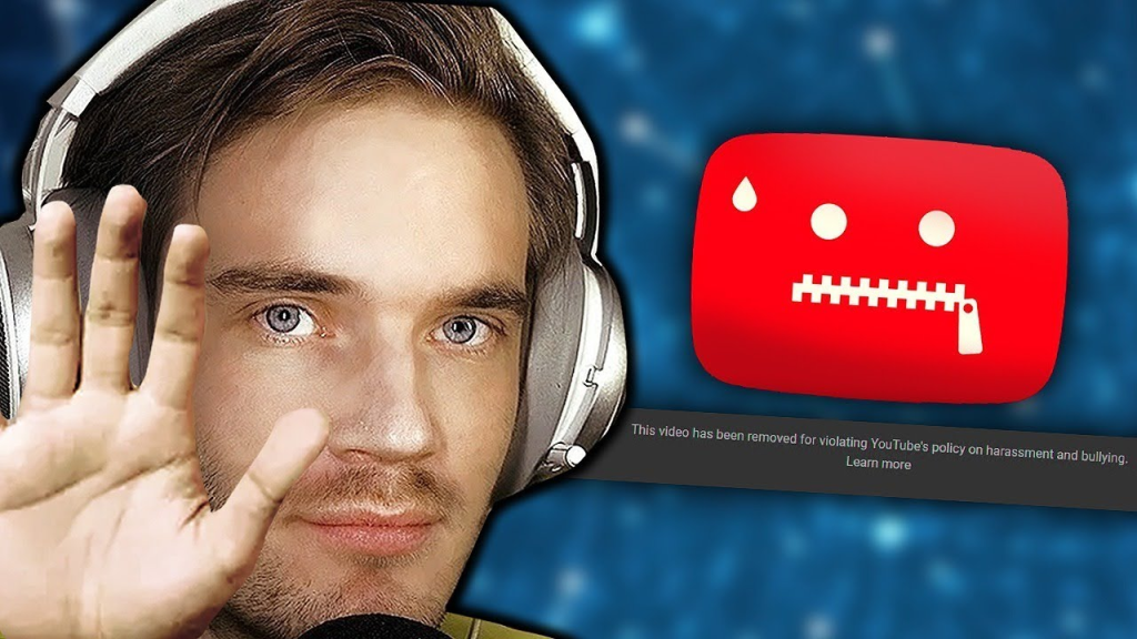 PewDiePie YouTube Video reacting to a complaint on another video.